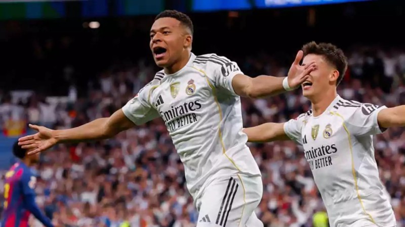 Real Madrid venció 2-1 al Barcelona y se afirma en la cima de La Liga