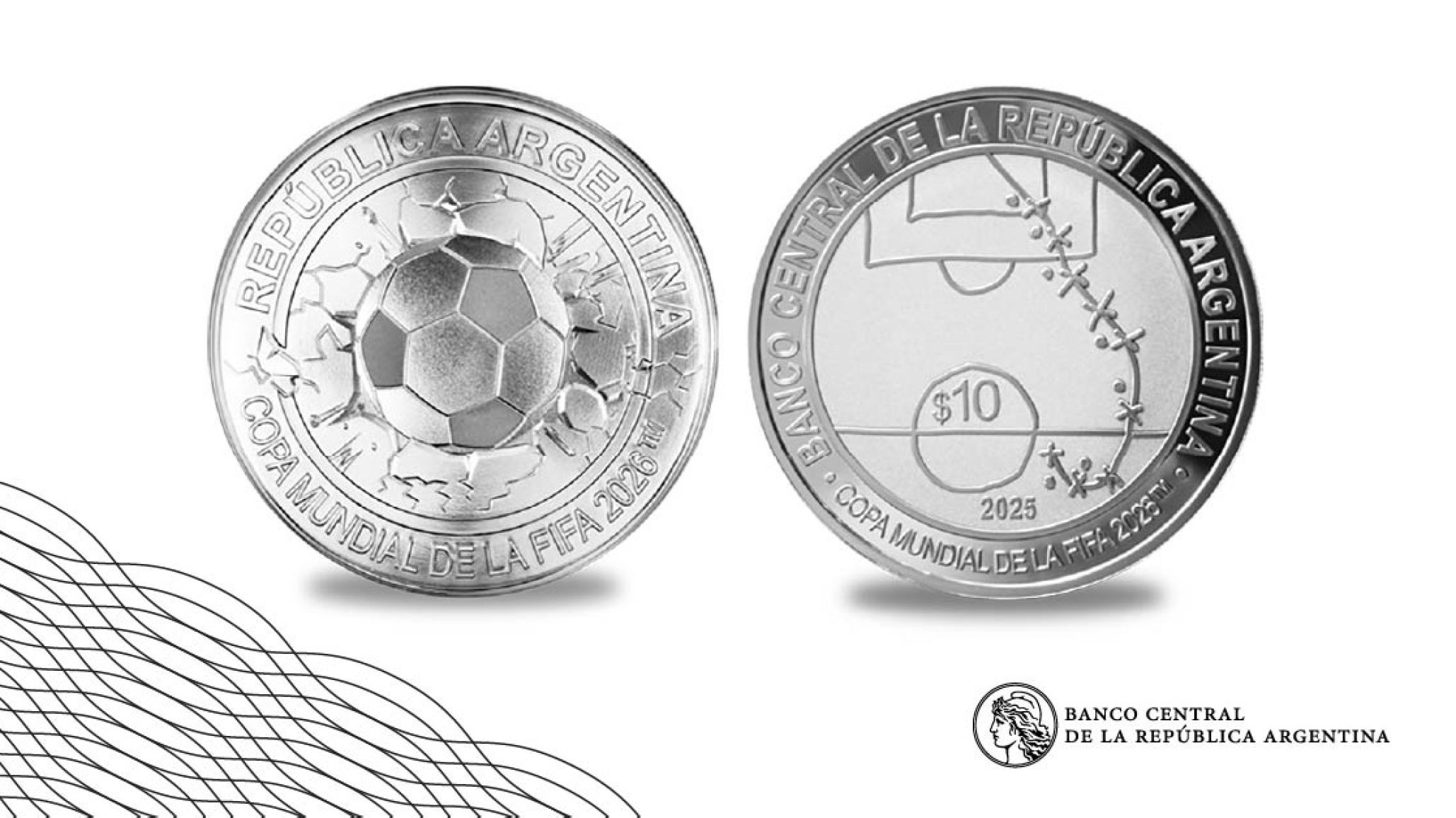 ¡Un tesoro para coleccionar! La moneda de Maradona es oficial y homenajea el gol eterno