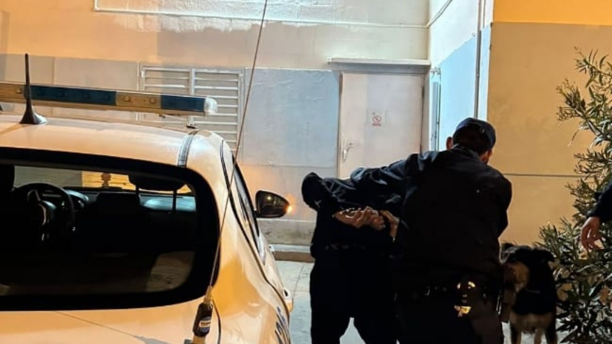 Salió a caminar armado y quiso huir de los policías: fue detenido