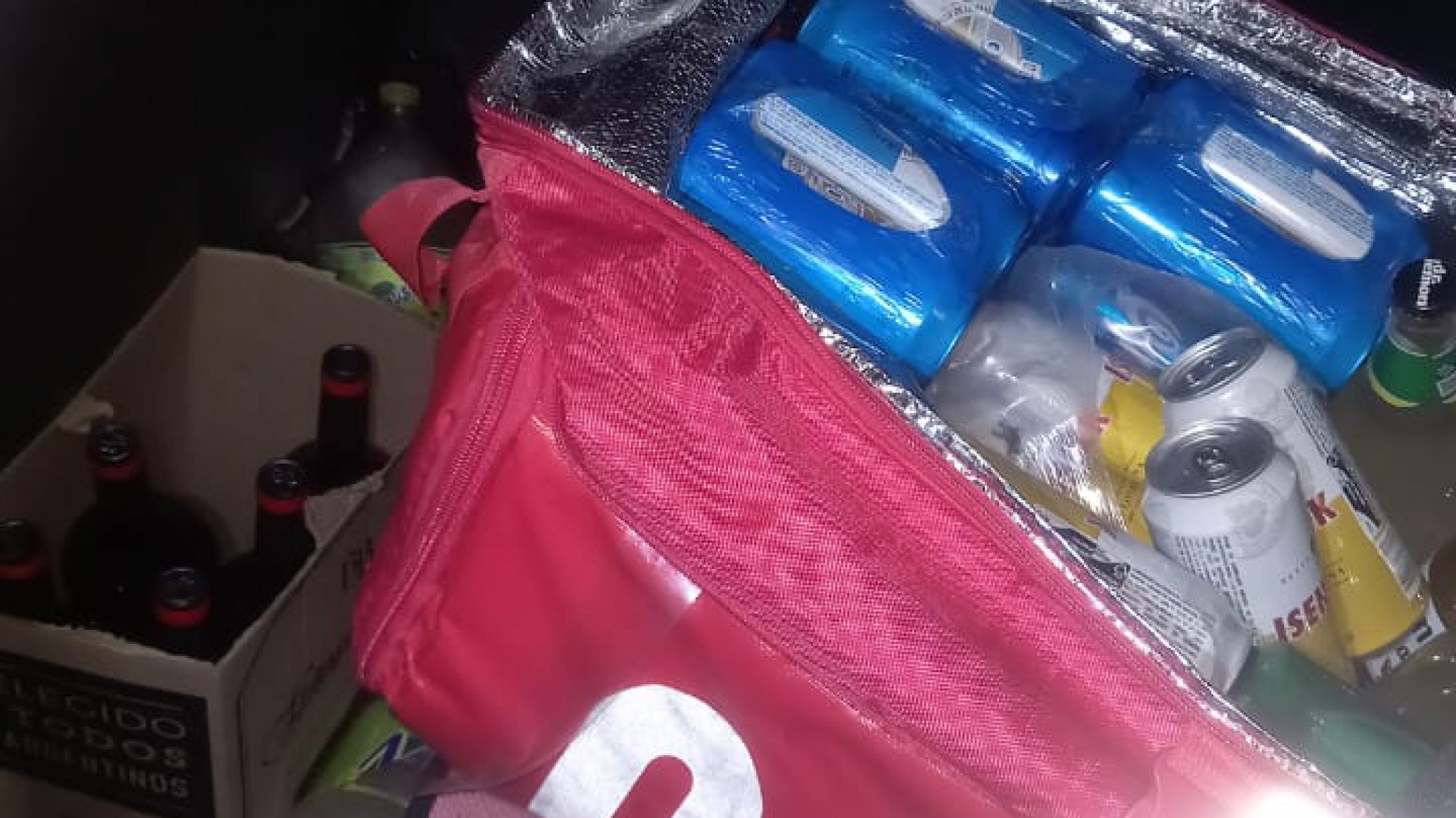 Delivery ilegal: secuestraron bebidas alcohólicas en un operativo nocturno