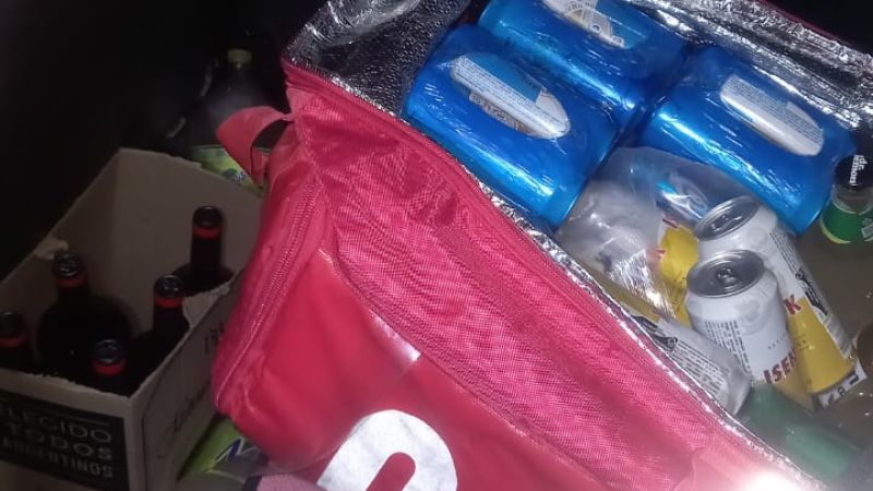 Delivery ilegal: secuestraron bebidas alcohólicas en un operativo nocturno
