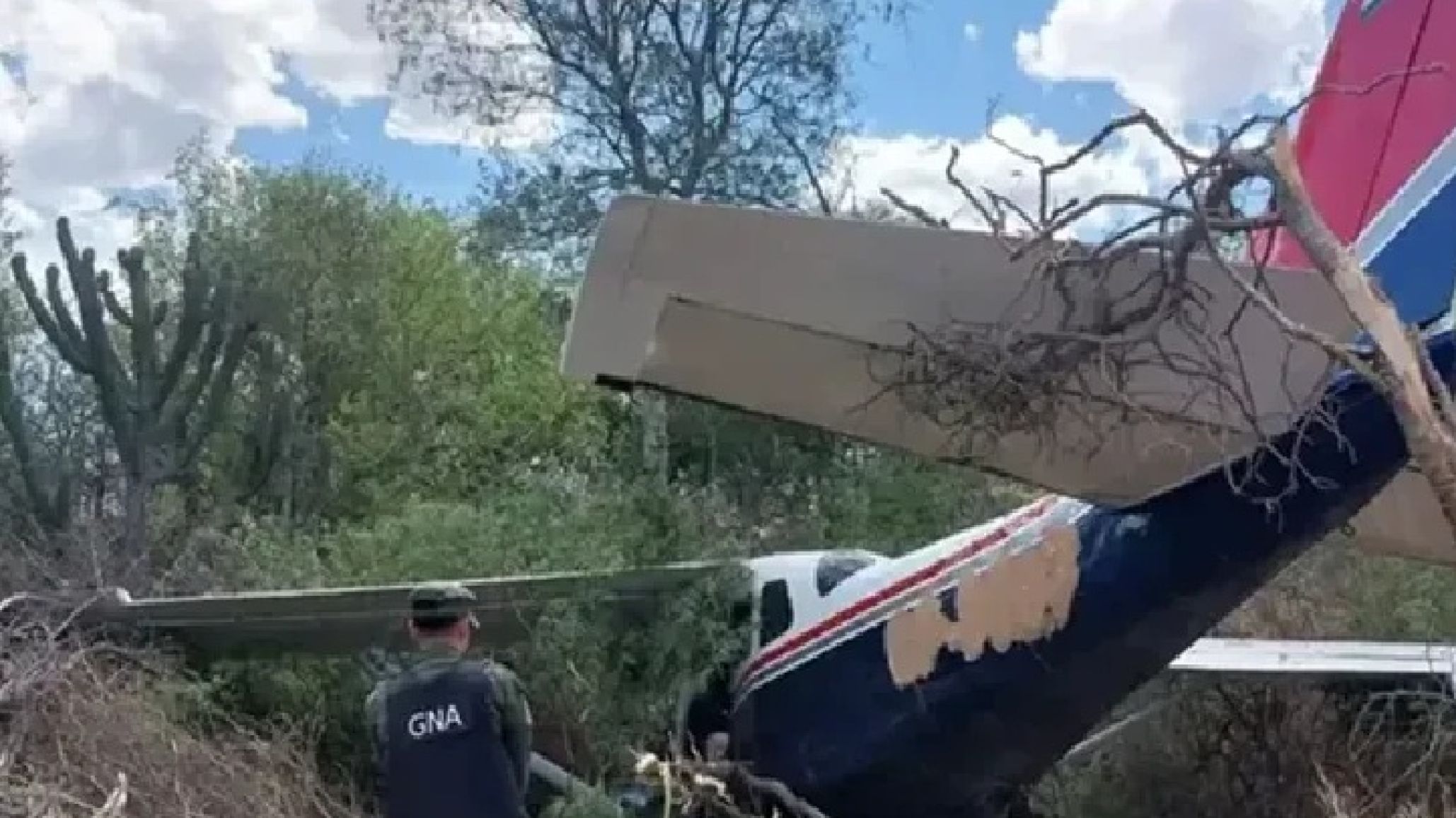 Una avioneta se estrelló en Salta y descubrieron 140 kilos de droga