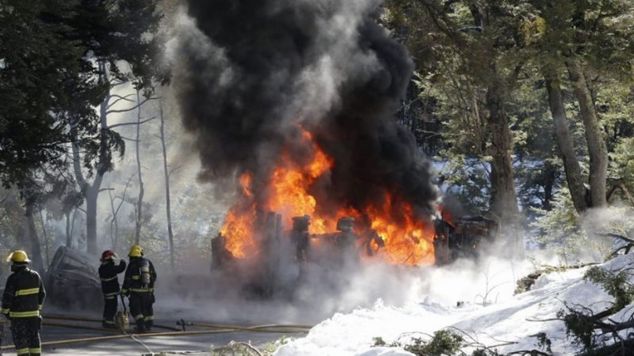 Ya son dos las víctimas fatales del triple choque en la Ruta de los Siete Lagos