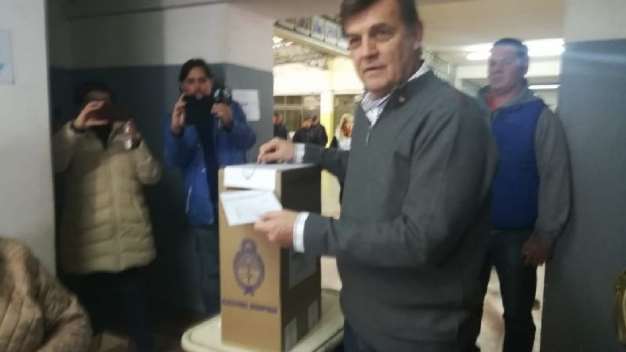 Máximo Perez Catán emitió su sufragio “No hay nada más importante que la libertad “