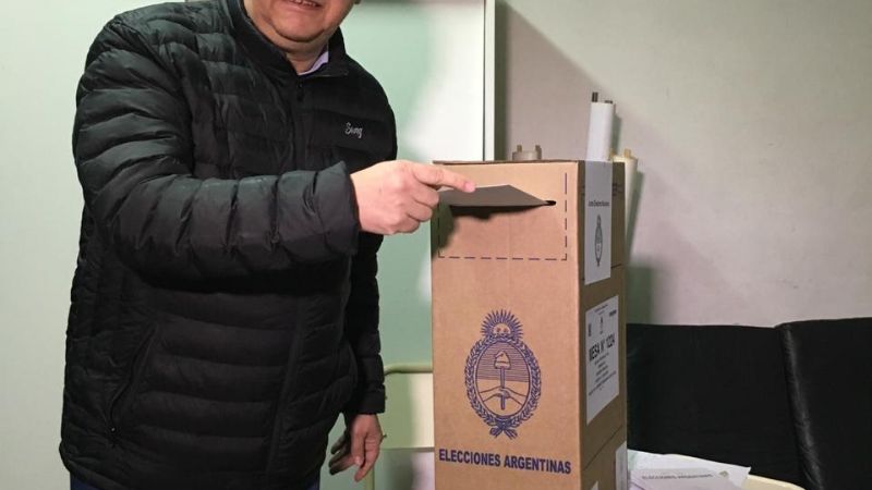 Votó Carlos Linares y valoró la unidad del justicialismo