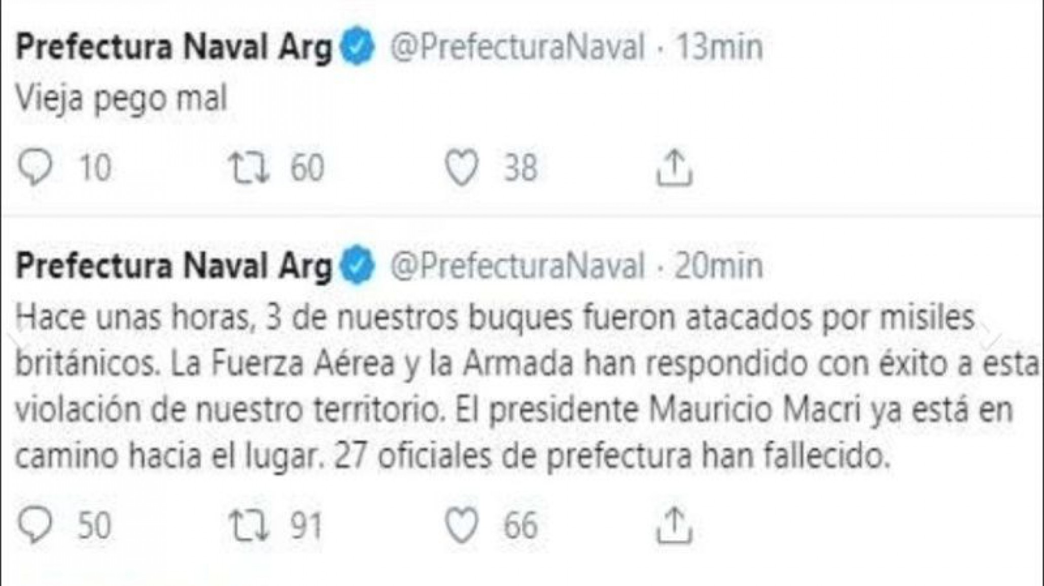 Hackearon la cuenta de Prefectura Naval, publicaron mensajes y filtraron información de agentes