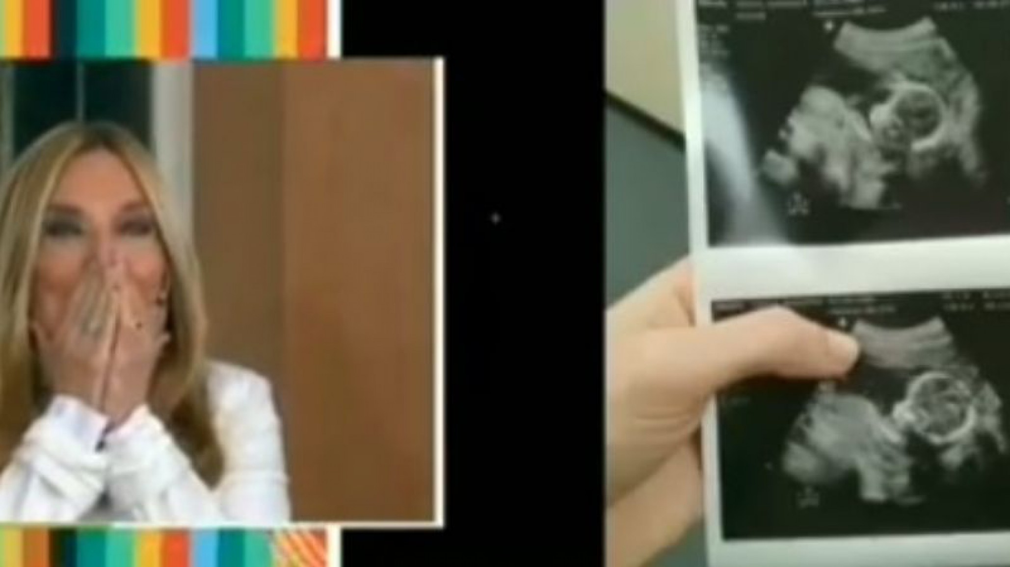 ¡Gran sorpresa! una de Las Trillizas de Oro se enteró en vivo que será abuela de una nena