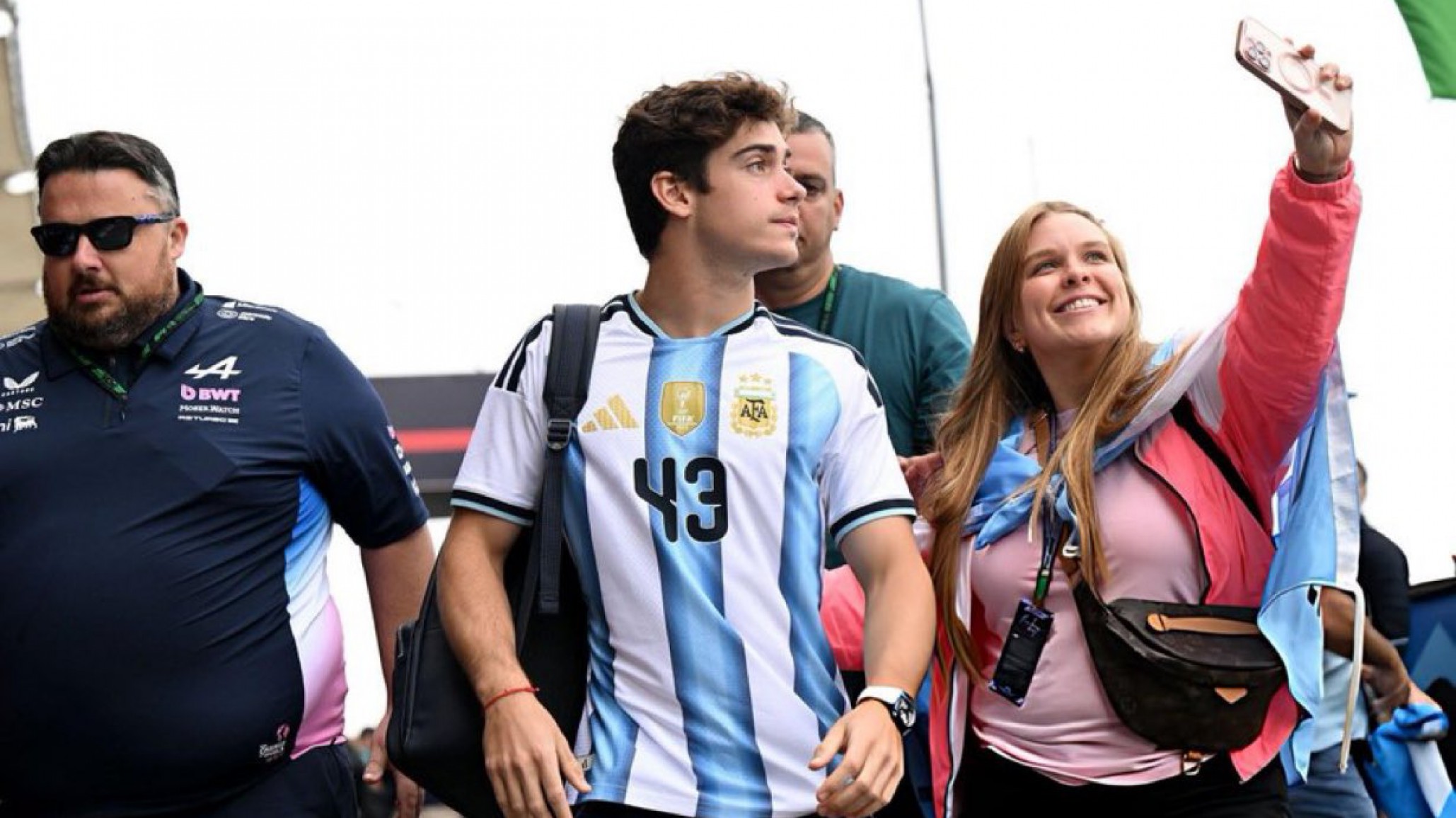 Colapinto largará 18° en el GP de Brasil