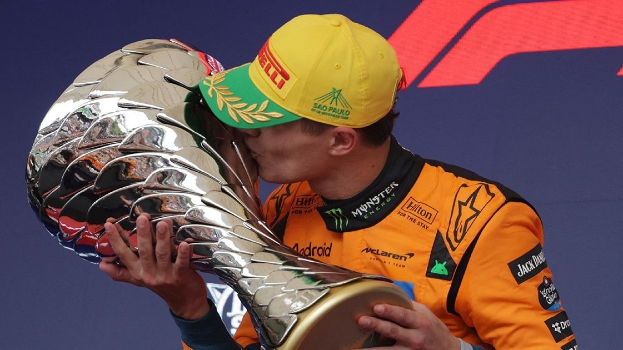 Lando Norris ganó el Gran Premio de Brasil: séptima victoria del año y paso firme hacia el título de F1
