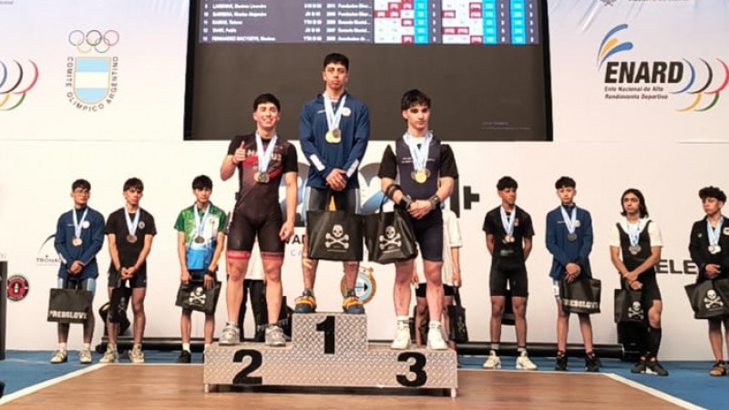 Pablo Tahir se consagró campeón nacional de Levantamiento de Pesas