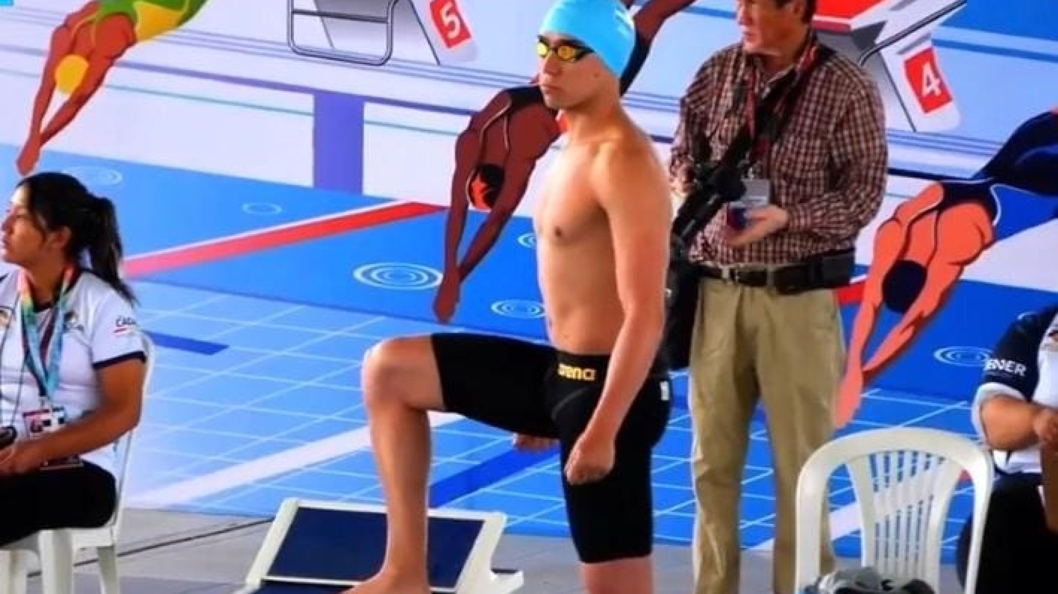 Copa Pacífico de Natación: Gran debut de Mateo Luna Aseff con Argentina