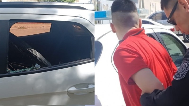 Comodoro: Lo detuvieron dañando un auto y descubrieron que estaba por robar una bicicleta