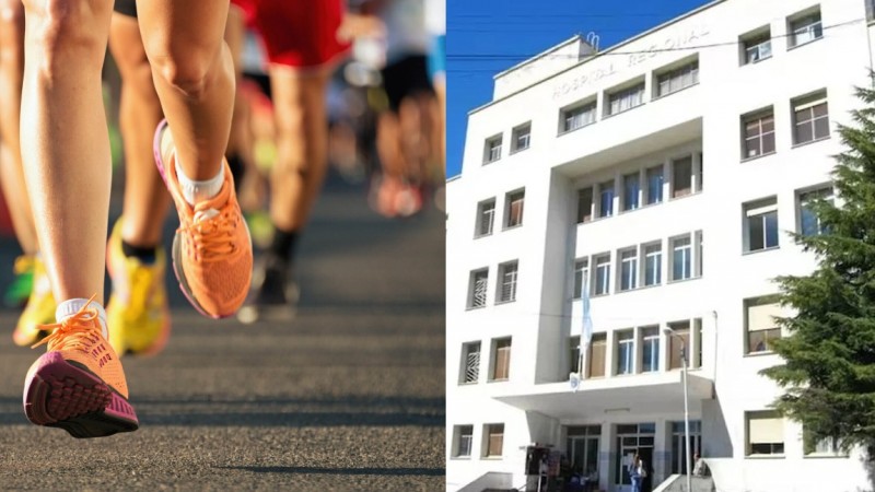 Los runners se unen por el Hospital Regional: carrera para recaudar útiles y sábanas