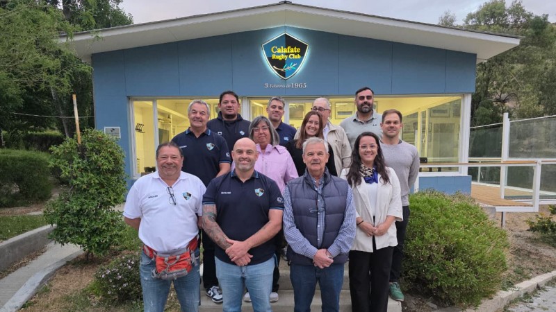 Rodolfo "Rudy" Ivancich es el nuevo presidente de Calafate Rugby Club