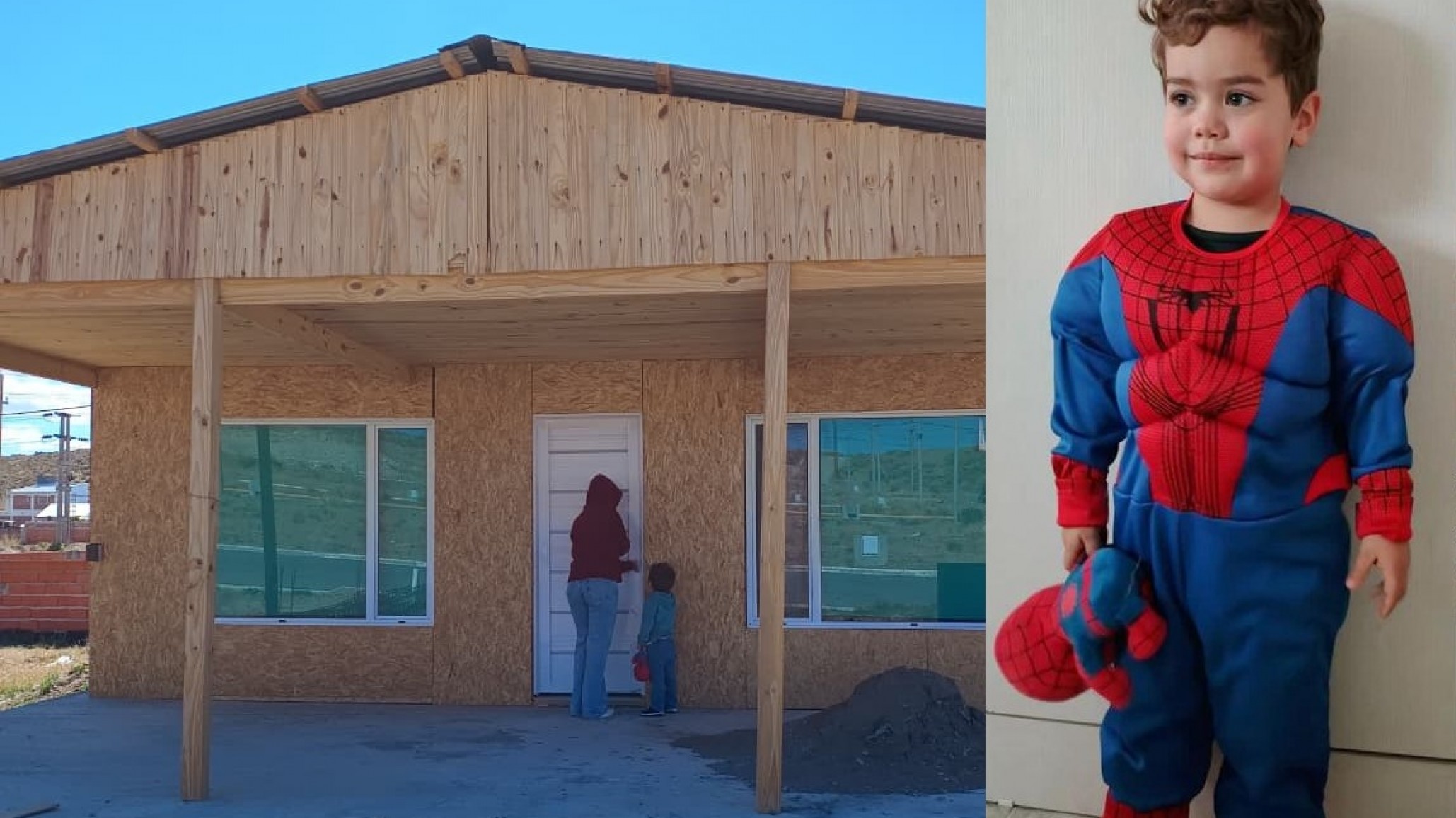 "Perdimos todo": la desesperación de la familia de Franccesco tras quedarse sin casa por el viento y una promesa incumplida
