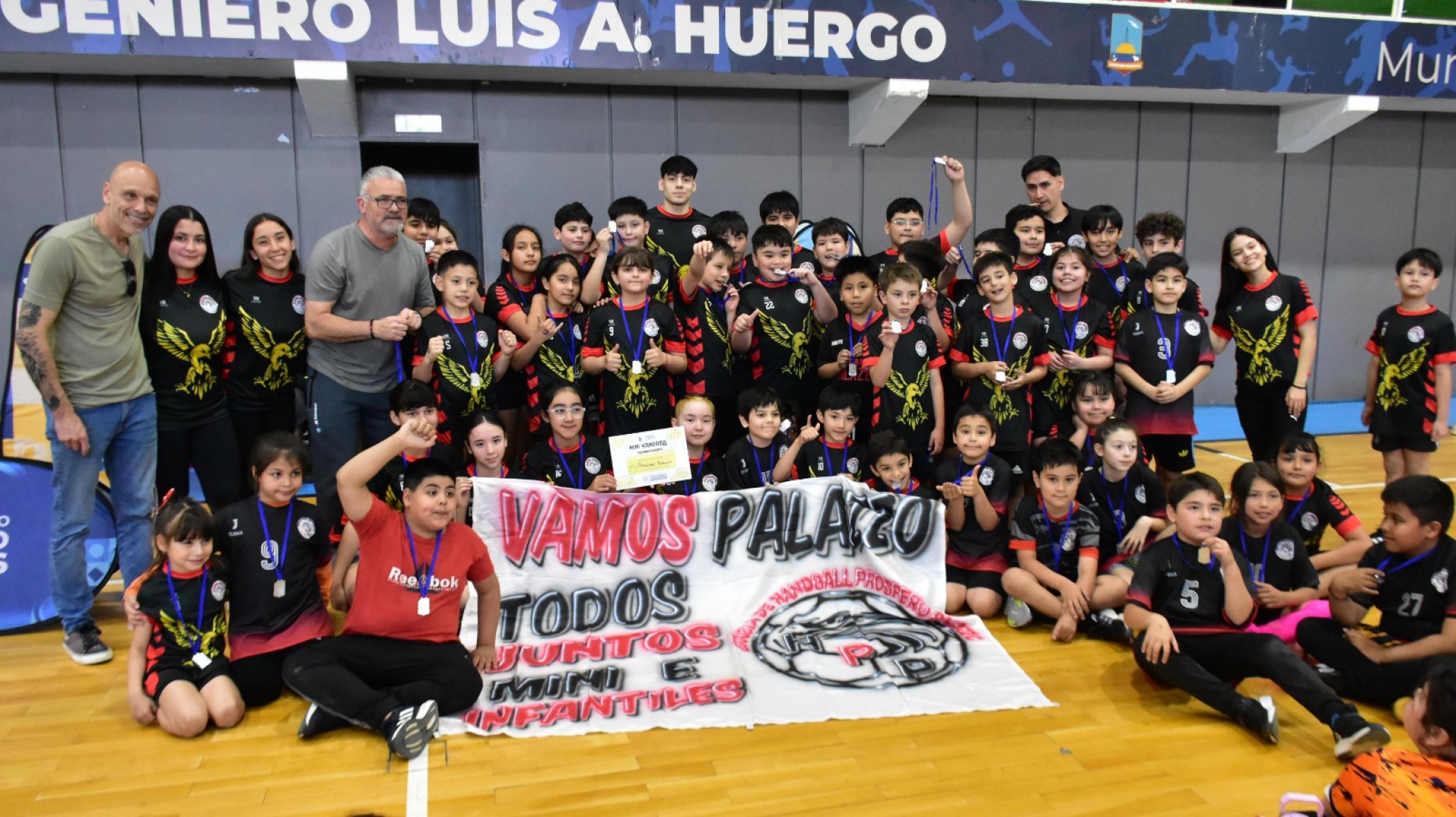 Handball: Las formativas municipales tuvieron su cierre de año