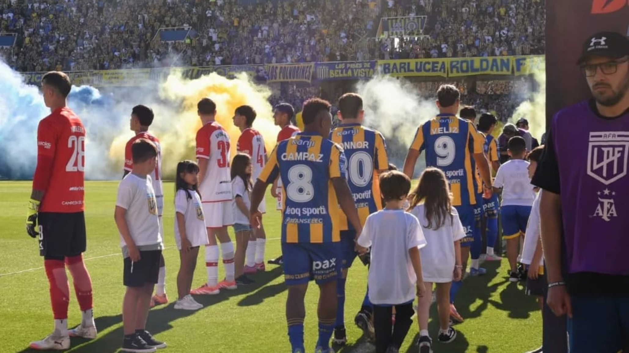 AFA pone bajo la lupa a Estudiantes por el pasillo de espaldas a Rosario Central