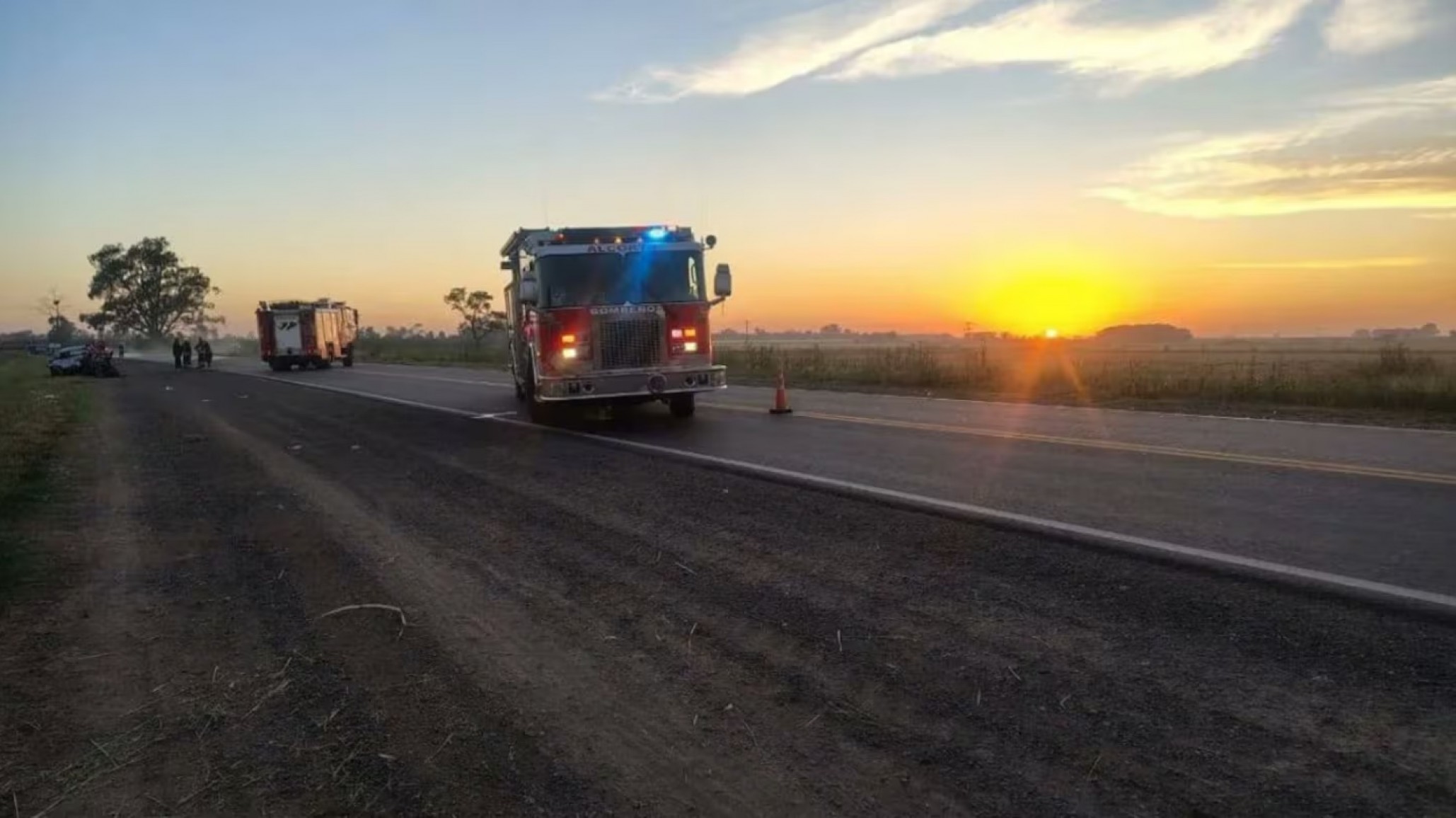 Cinco muertos en un choque frontal en la ruta 90: cuatro mujeres volvían de un recital de Axel