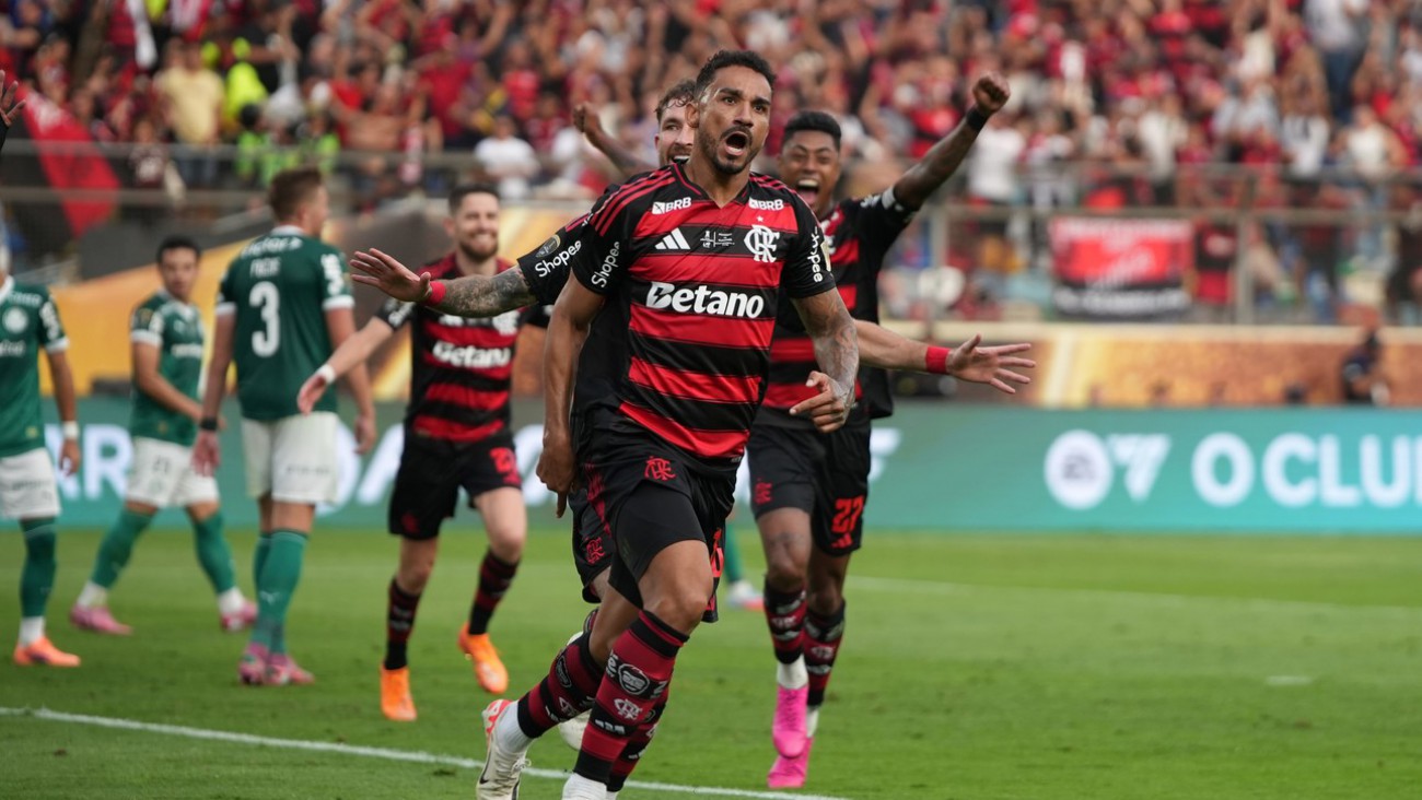 Flamengo venció a Palmeiras, ganó su 4ta Copa Libertadores y es el más ganador de los brasileros