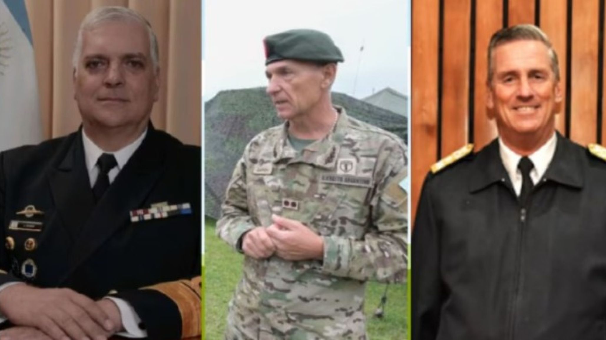 Uno por uno: quiénes son los nuevos jefes de las Fuerzas Armadas, incluido el ex comandante de Comodoro Rivadavia