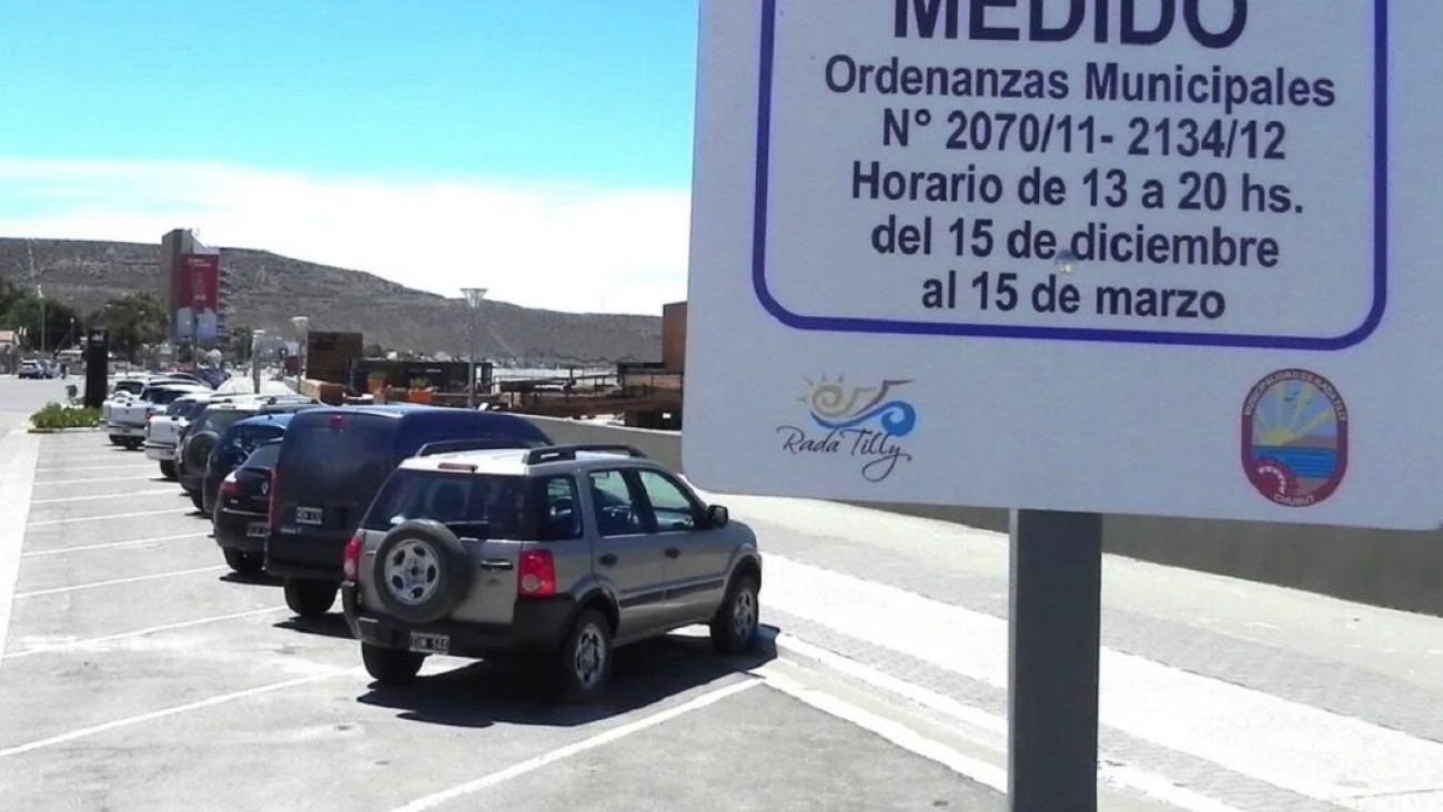 Rada Tilly activa el Estacionamiento Medido desde el 15 de diciembre: nuevas herramientas y tarifas