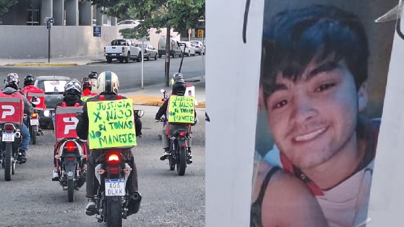 Indignación en Comodoro: motociclistas marchan por Nicolás, arrollado 300 metros por un conductor alcoholizado