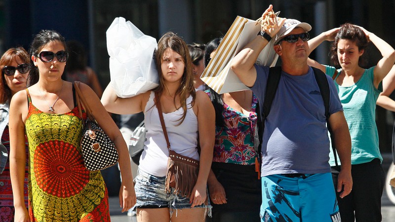 Alerta amarilla por calor: qué zonas de Chubut estarán afectadas este domingo