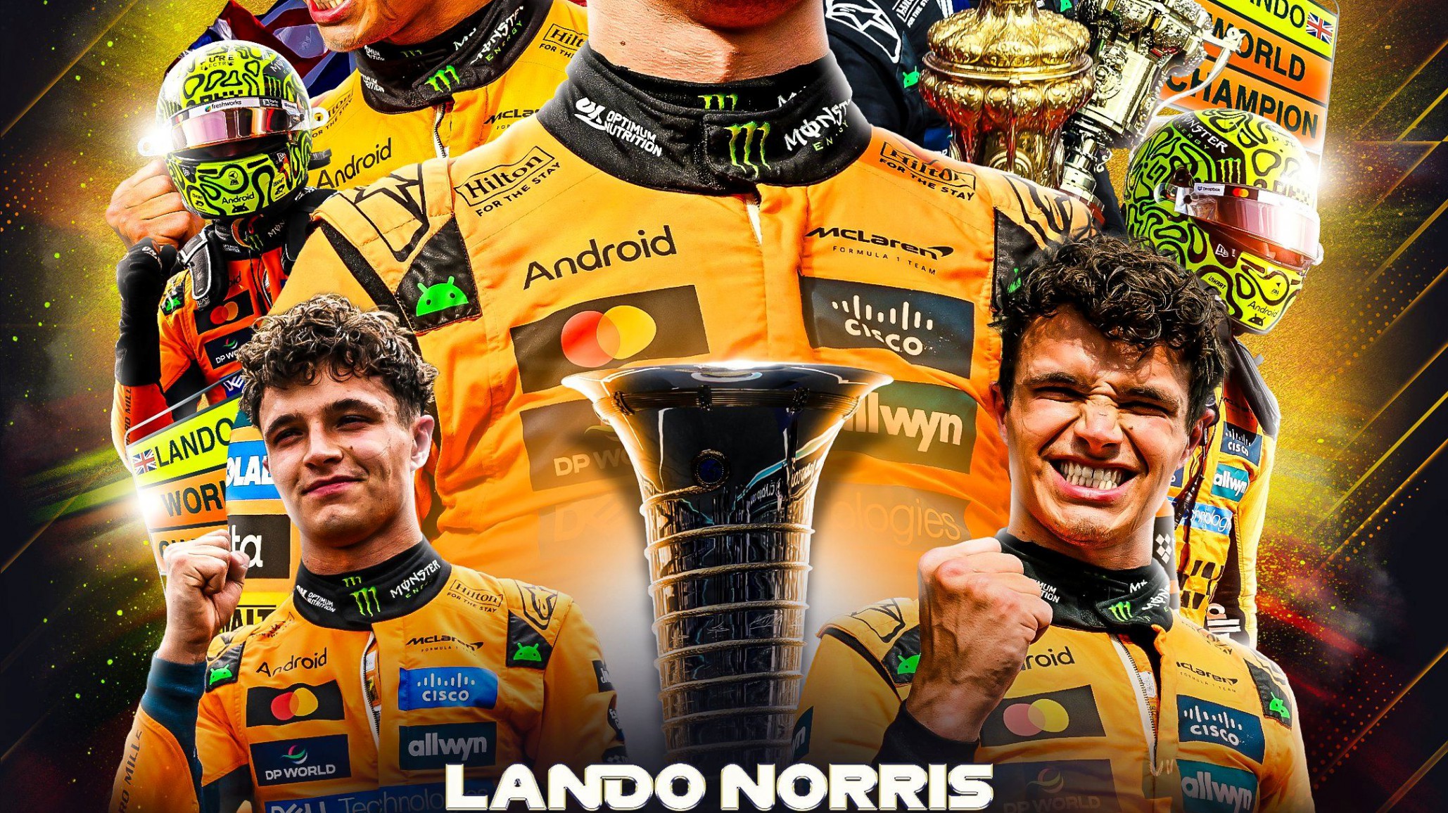 Lando Norris es el campeón de la Fórmula 1