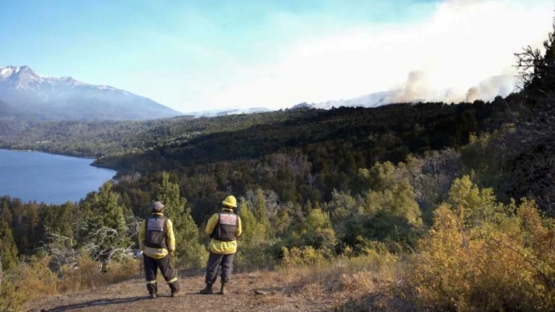 Nuevo incendio en el Parque Nacional Los Alerces: ya afectó más de 230 hectáreas