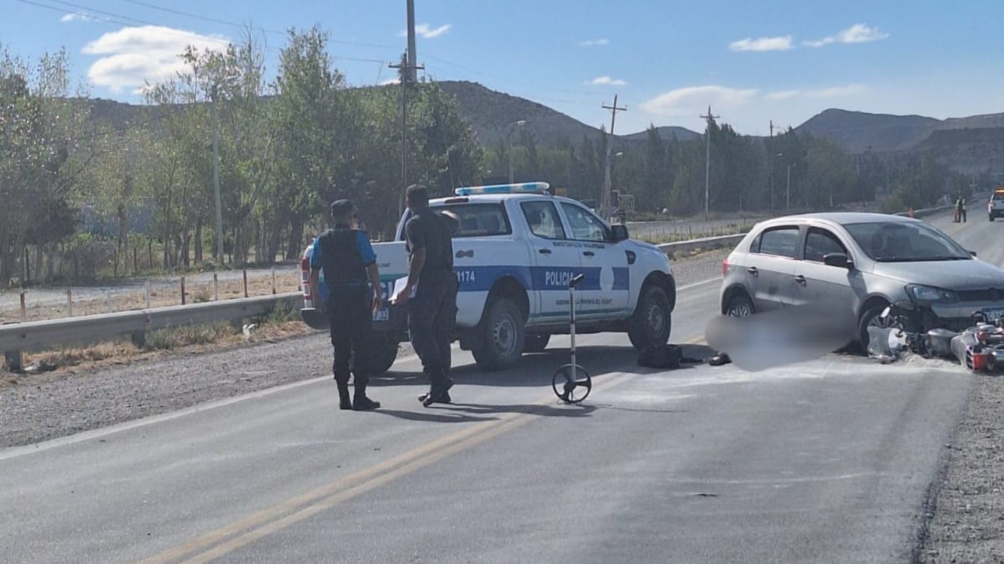 Tragedia en víspera de Navidad: El conductor que causó la muerte del motociclista, permanece detenido