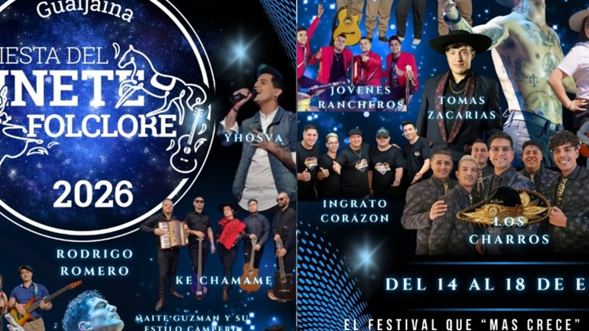 El festival que no para de crecer: Gualjaina se prepara para 5 días a puro folclore