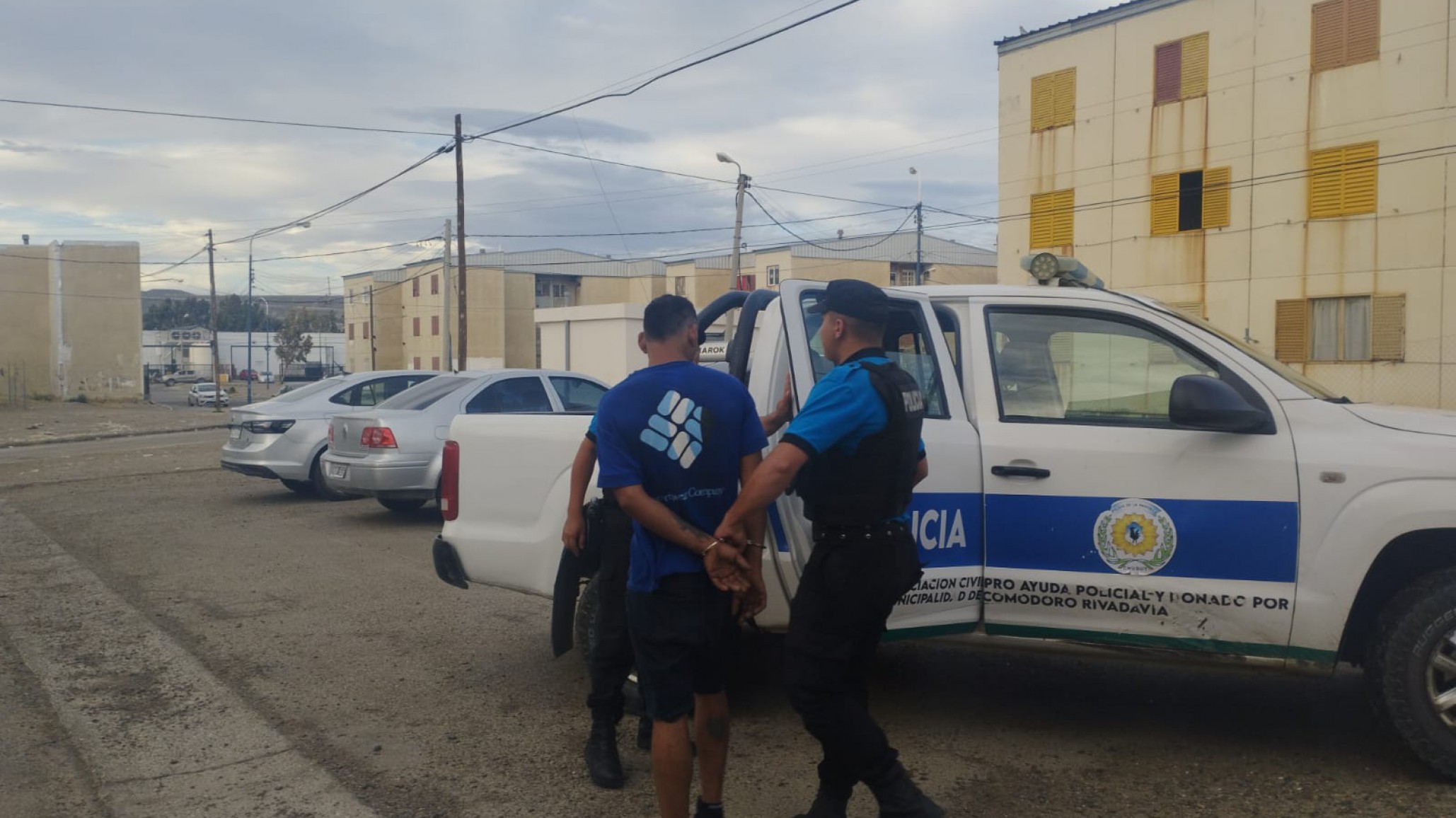 Lo sorprendieron con un generador robado y terminó detenido