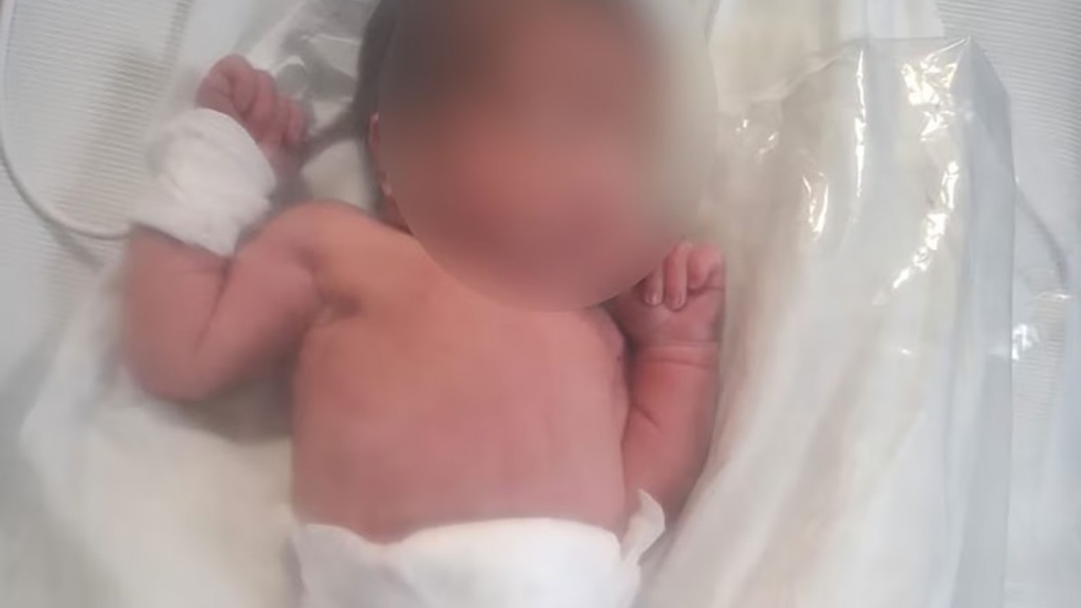 El milagro de "Verónica": rescataron a una beba recién nacida que fue abandonada en un cesto de basura