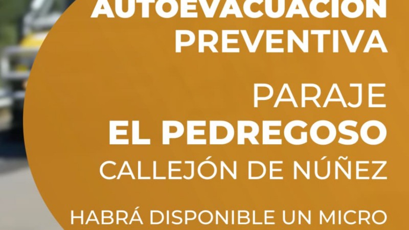Autoevacuación preventiva en El Pedregoso por incendio activo: piden circular solo si es necesario
