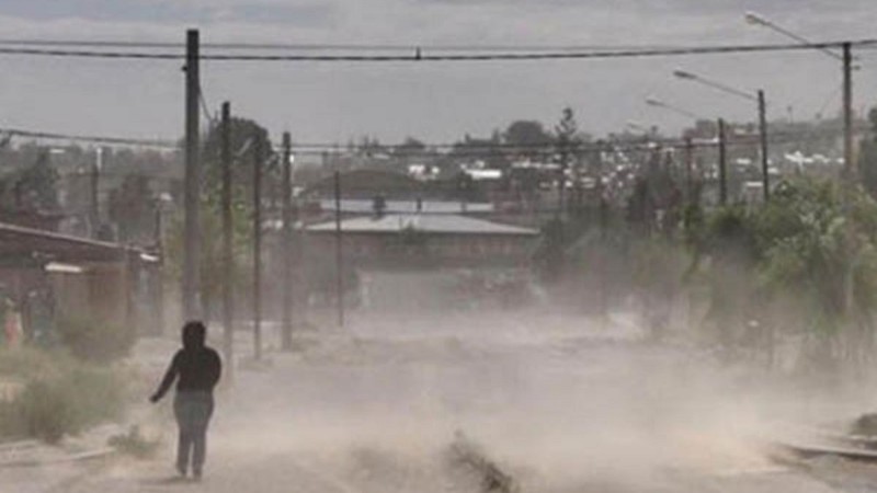 Alerta amarilla por fuertes vientos en Comodoro