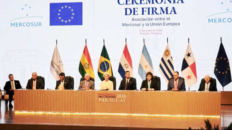 Se firmó el histórico acuerdo entre el Mercosur y la Unión Europea en Asunción