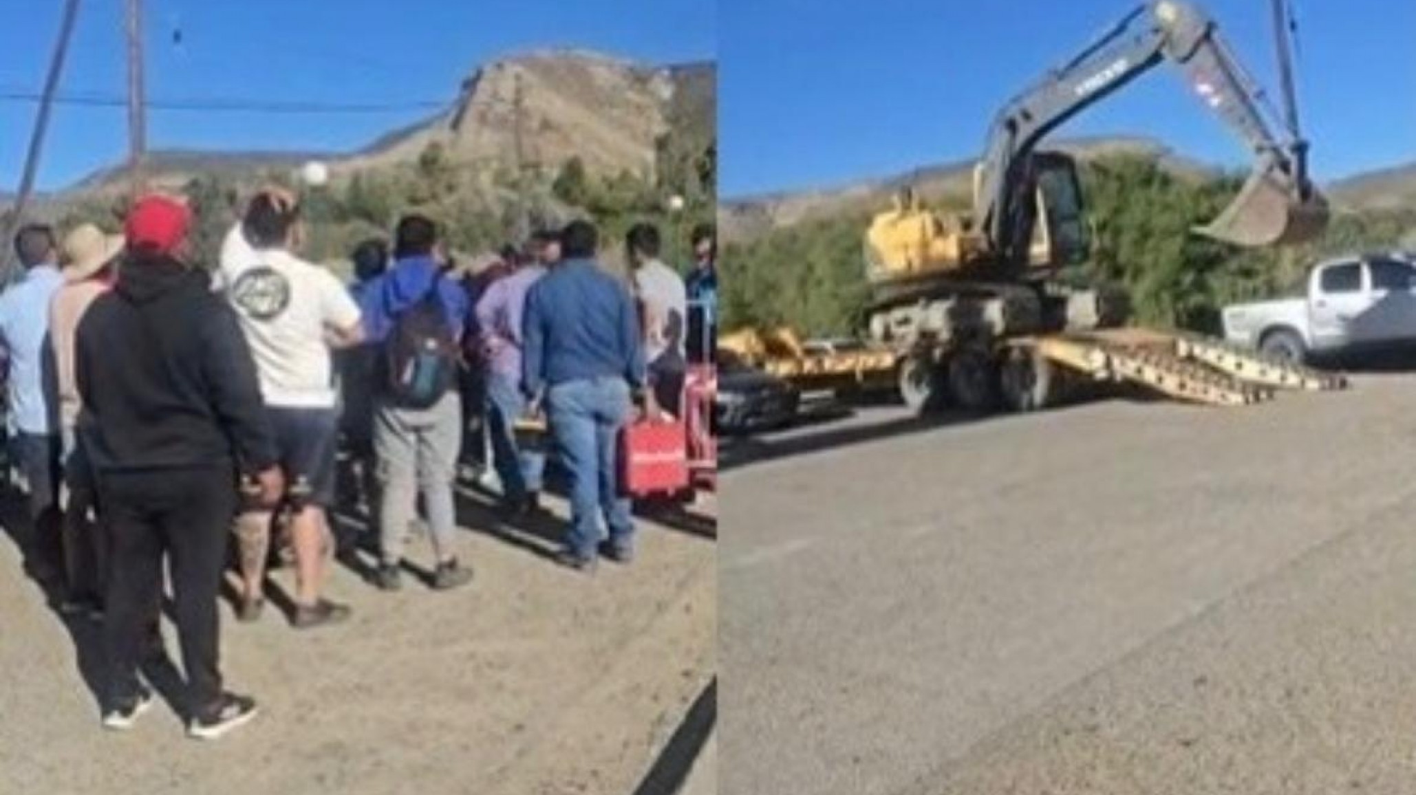 Vialidad Urbana trabaja en la apertura de caminos para retirar vehículos y aliviar la circulación en la zona evacuada