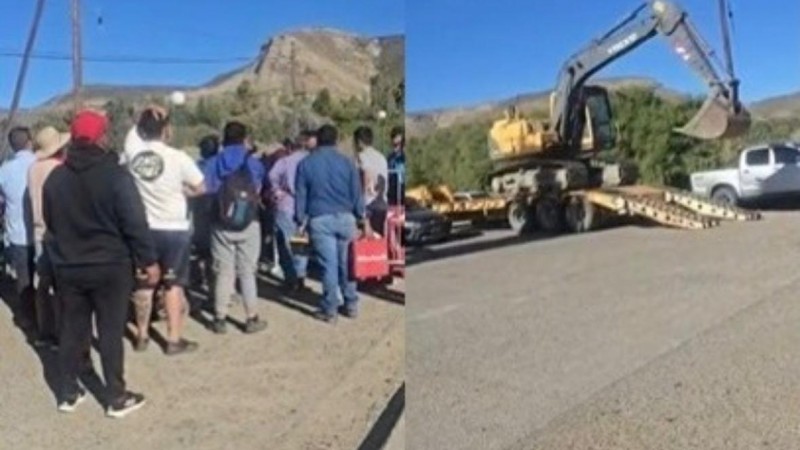 Vialidad Urbana trabaja en la apertura de caminos para retirar vehículos y aliviar la circulación en la zona evacuada
