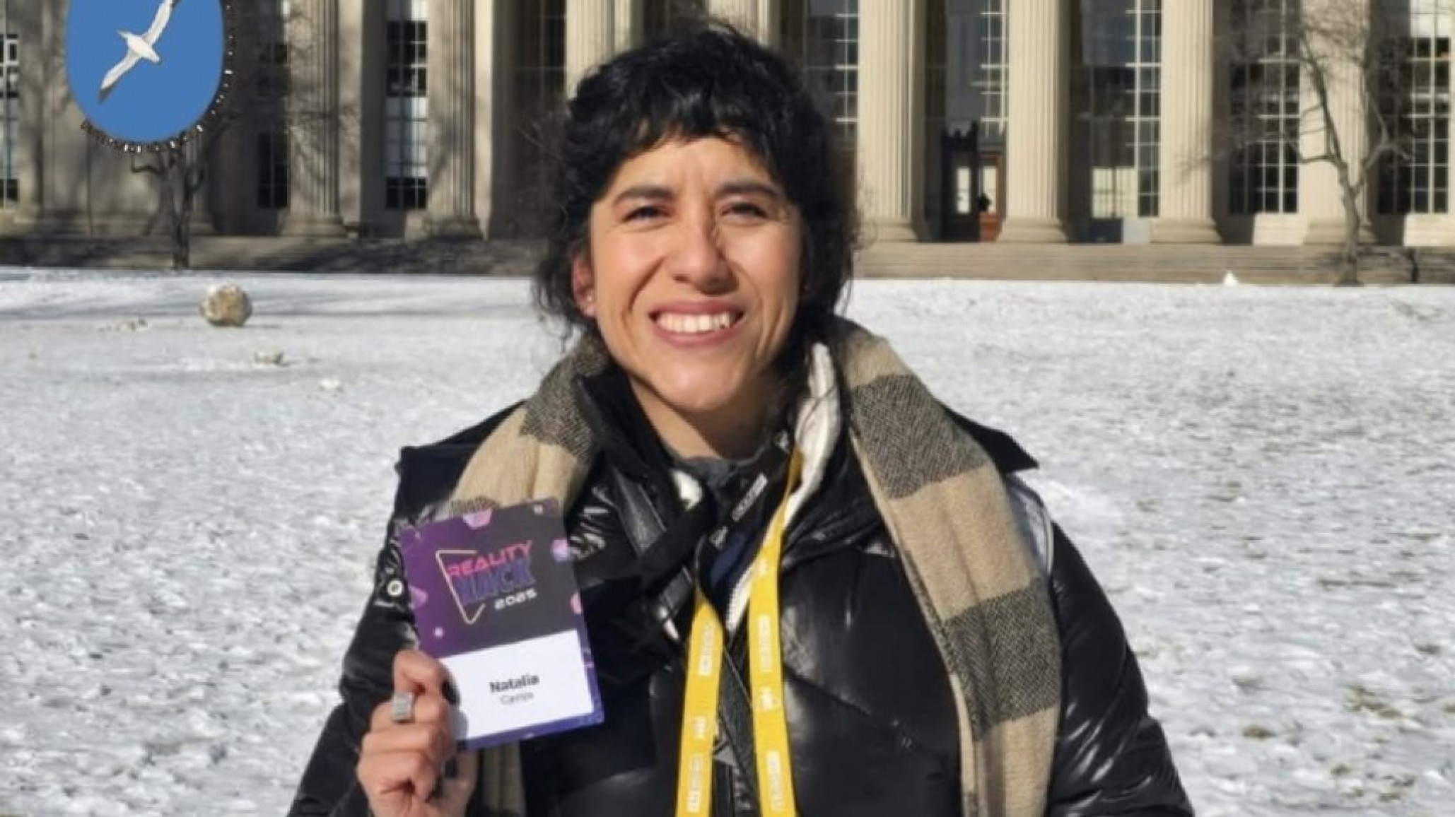 Una comodorense en la "meca" de la realidad virtual: Natalia Carrizo representa a la Argentina en el MIT