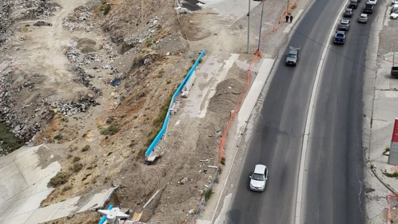Cortan el Paseo Costero por 15 días para cambiar un pluvial deteriorado y evitar hundimientos en la ruta