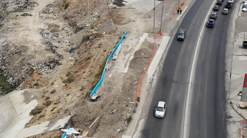 Cortan el Paseo Costero por 15 días para cambiar un pluvial deteriorado y evitar hundimientos en la ruta