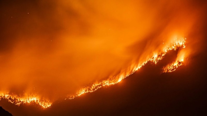 Incendio en Los Alerces: refuerzan el operativo y estiman en 10 mil hectáreas la superficie afectada