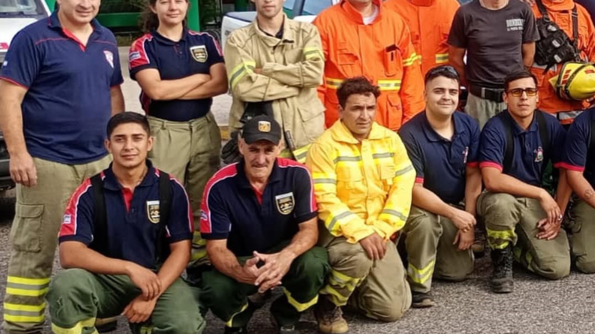"Chubut, allá vamos": Bomberos de San Luis se suman al combate contra los incendios