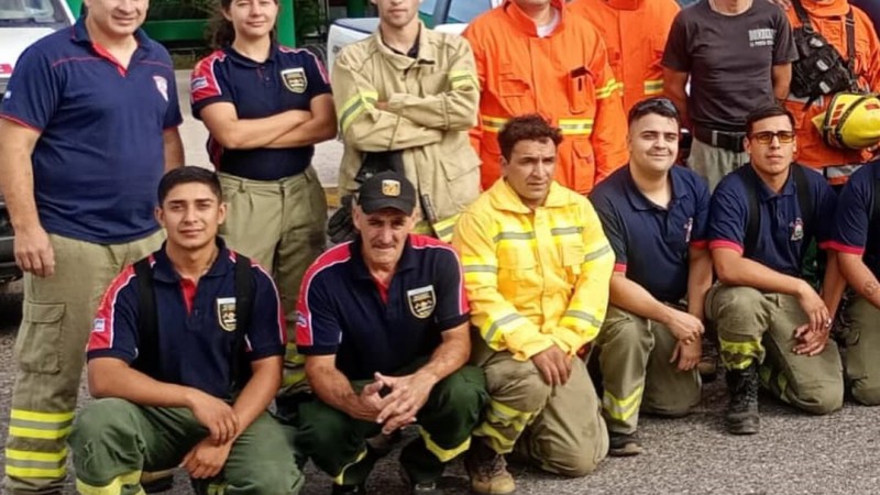 "Chubut, allá vamos": Bomberos de San Luis se suman al combate contra los incendios
