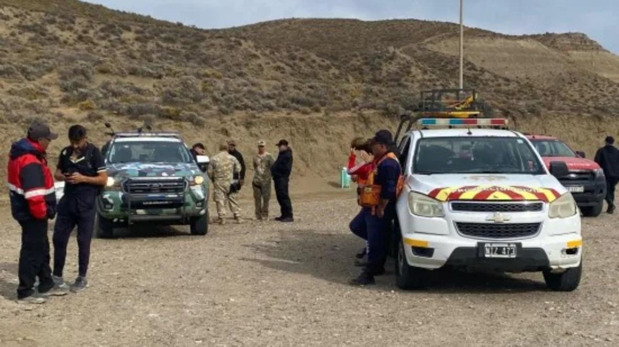 Caleta Olivia: una huella dactilar podría identificar los restos humanos hallados