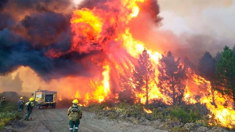 Tormentas y caída de rayos desatan nuevos focos de incendio en parques nacionales de la Patagonia