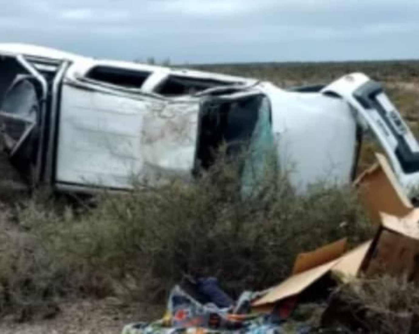 La mujer de Caleta que murió en el vuelco llevaba a su hijo a estudiar a Córdoba