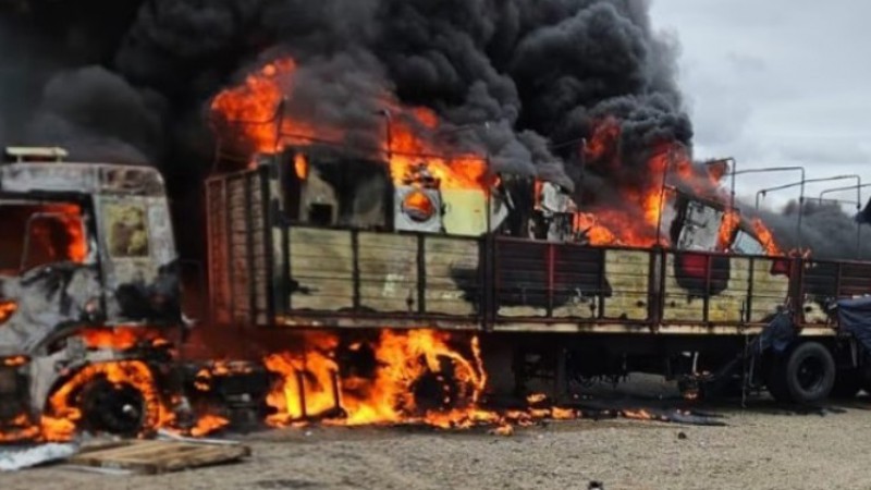 Tragedia en Comodoro: un chofer murió calcinado tras incendiarse su vehículo
