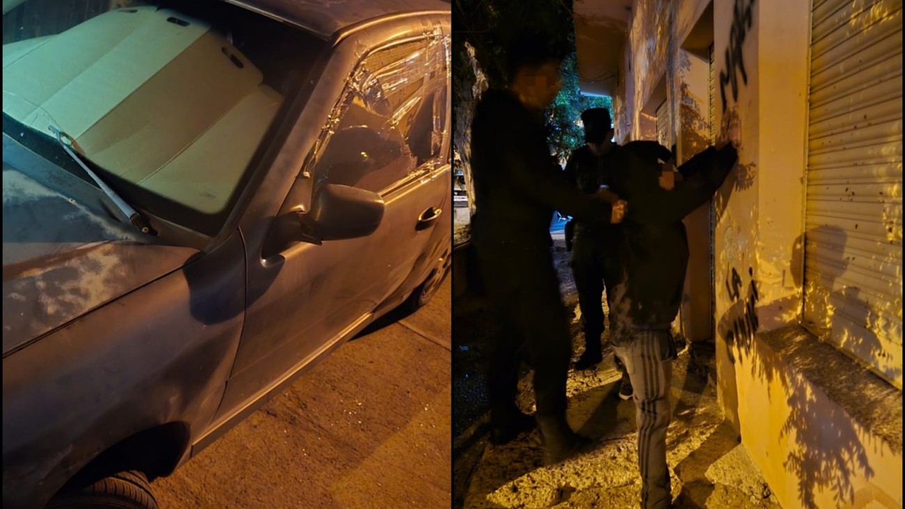 Comodoro: Robó bolsos de un auto y fue detenido tras ser captado por las cámaras