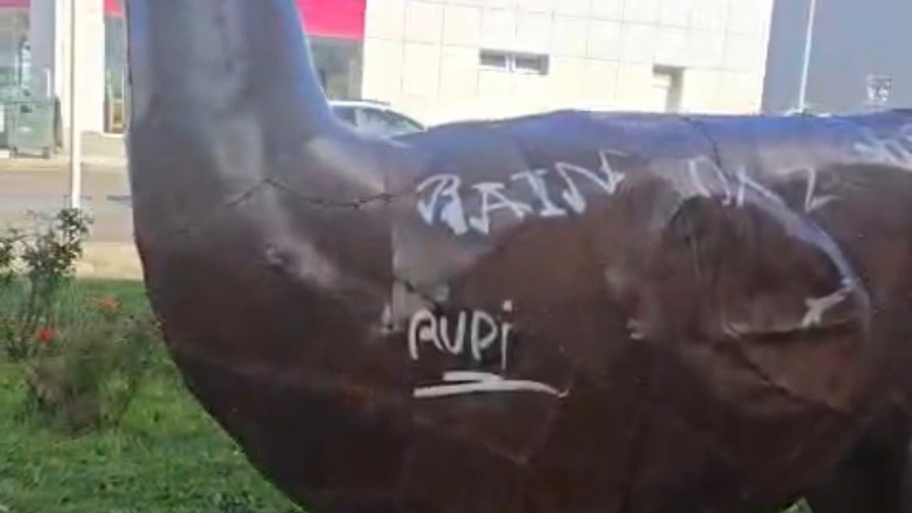 Tras la vandalizaciòn de una escultura del Paseo Costero, piden conciencia: "Cada tanto tenemos alguna situación similar"